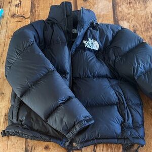 The North Face Women's Nuptse Black Puffer Jacket (sold out online)